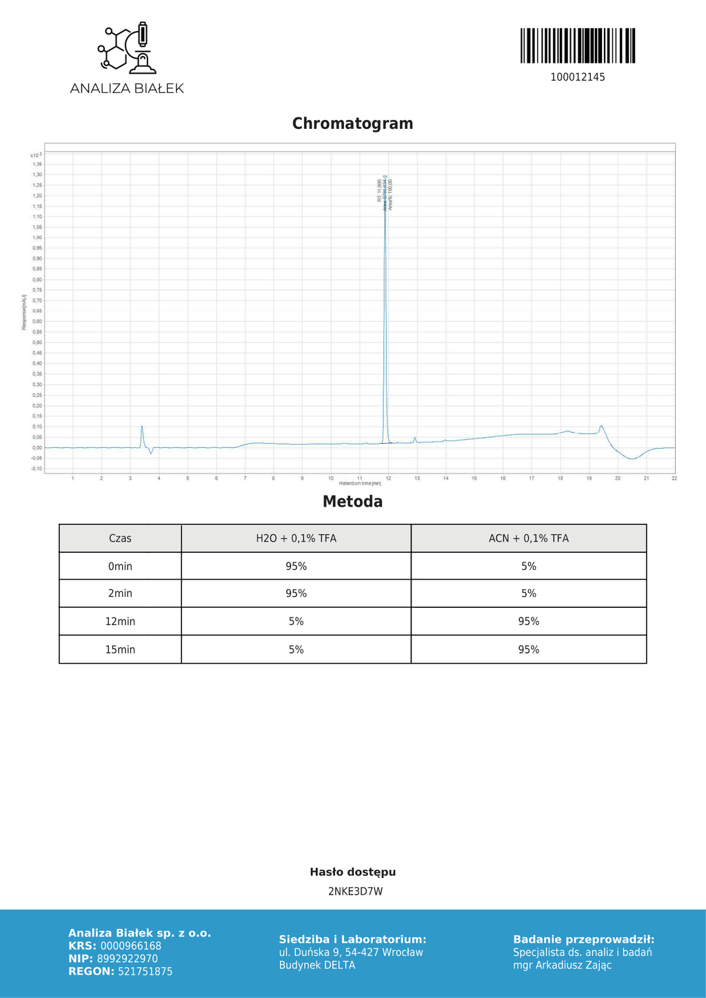 Retatrutide 10mg - badanie