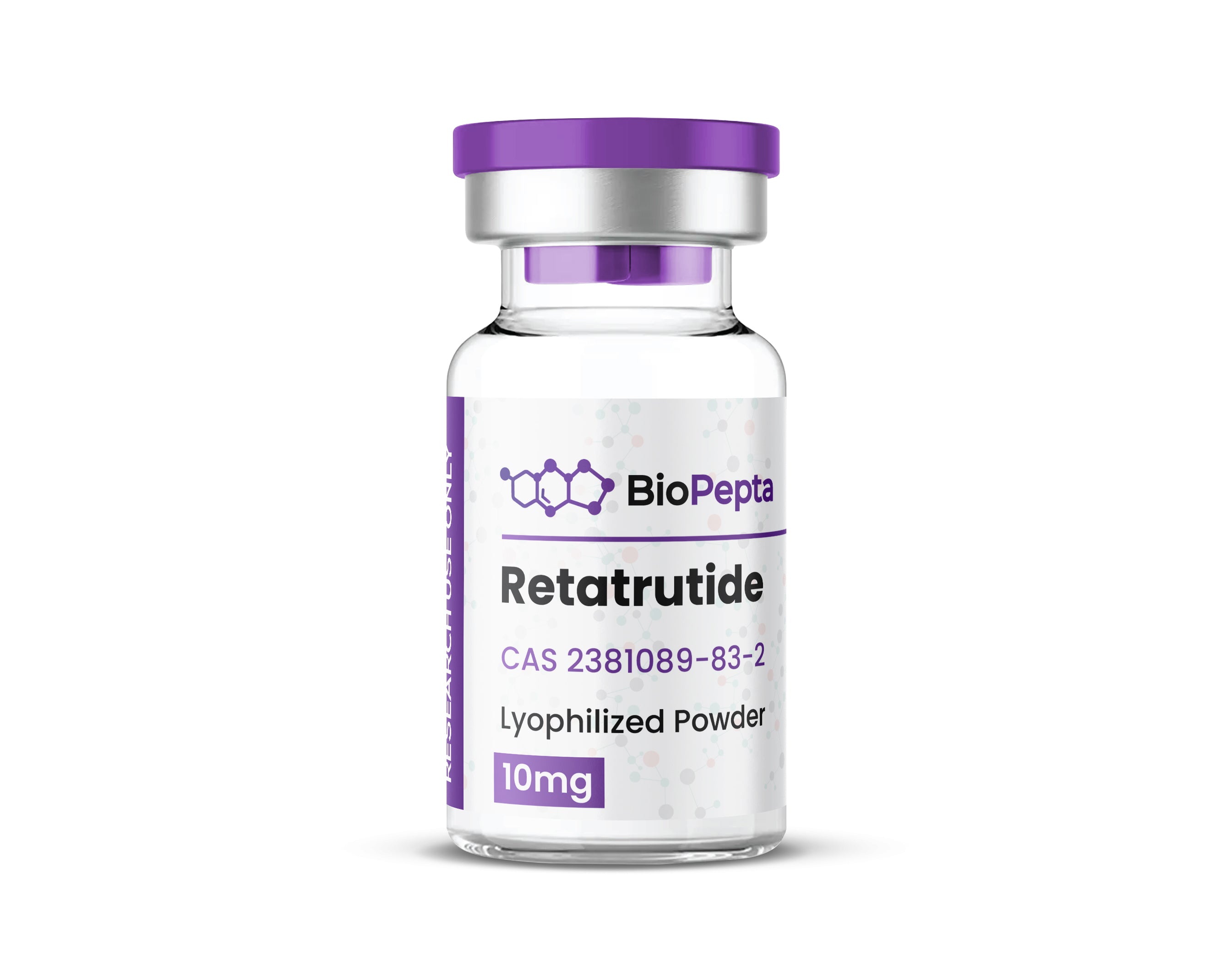 Retatrutide 10 mg – fiolka z peptydem