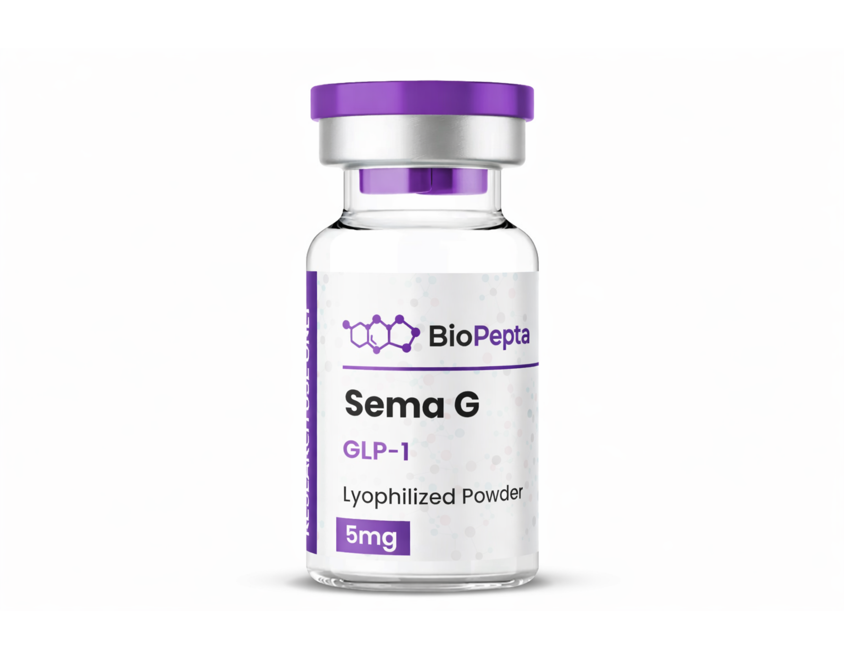Sema G 5 mg – fiolka z peptydem