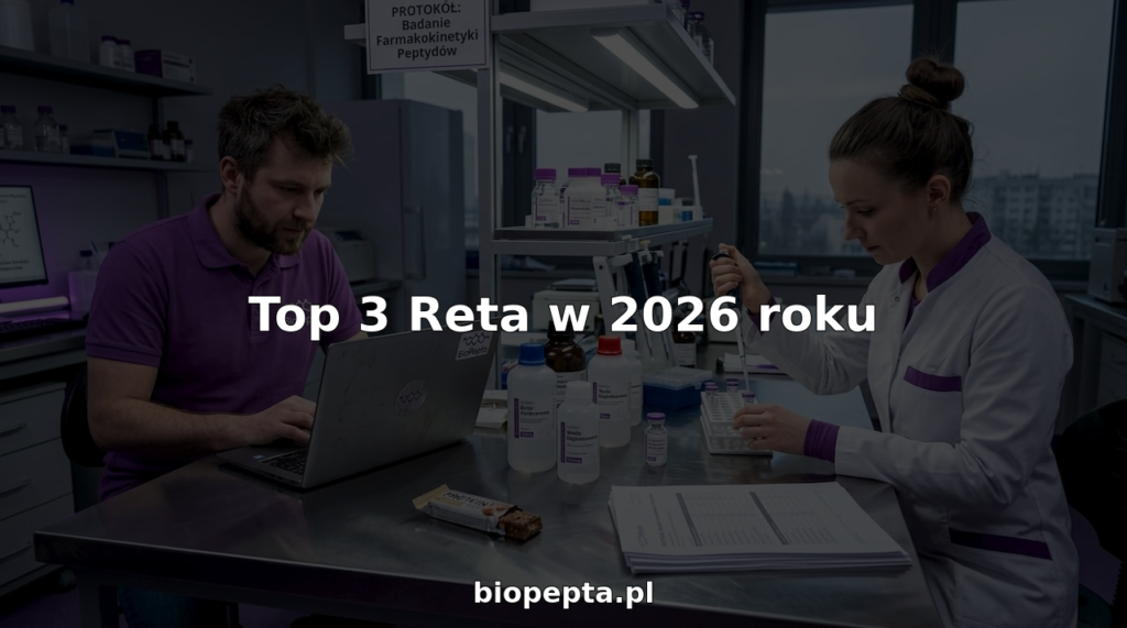 Naukowcy pracują przy stole laboratoryjnym, otoczeni specjalistyczną aparaturą i notatkami.