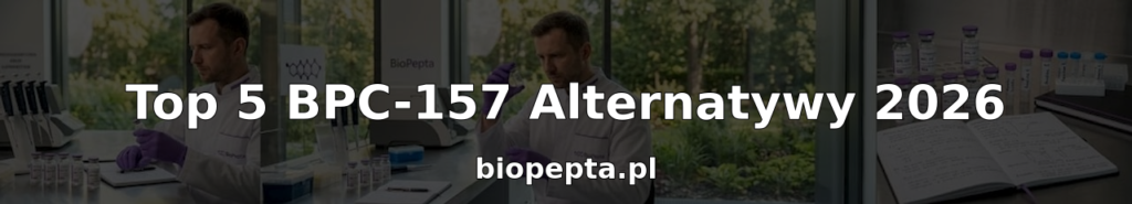 Laborant w laboratorium prowadzi analizę próbek peptydów.