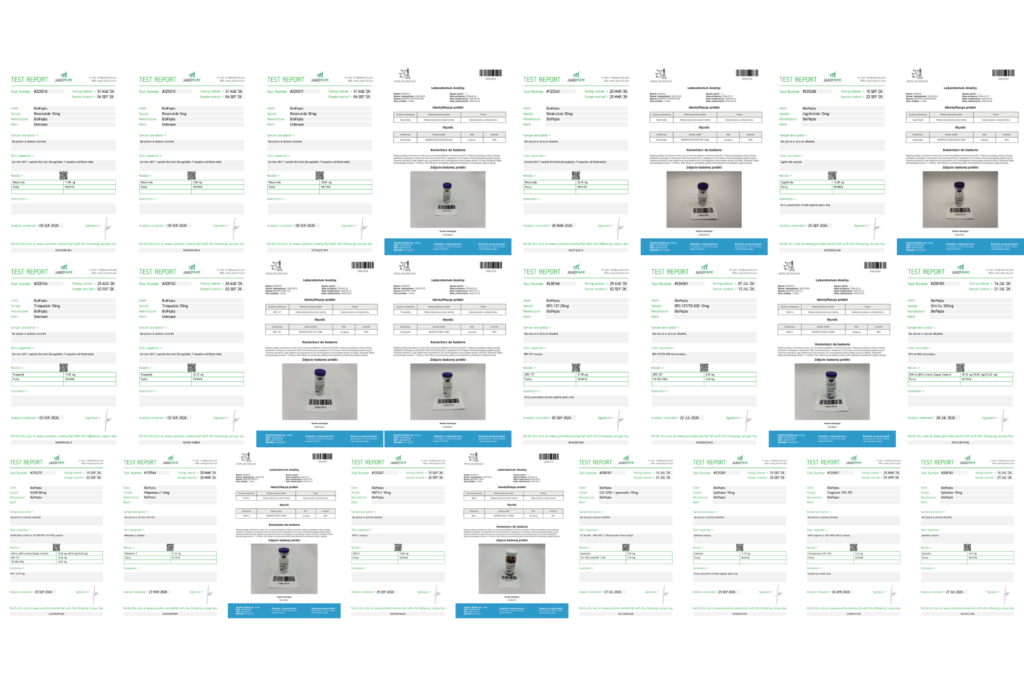 BioPepta research collage